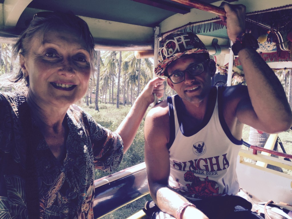 Horsey ride from our hotel back to the Marina, heading to mainland Bali.