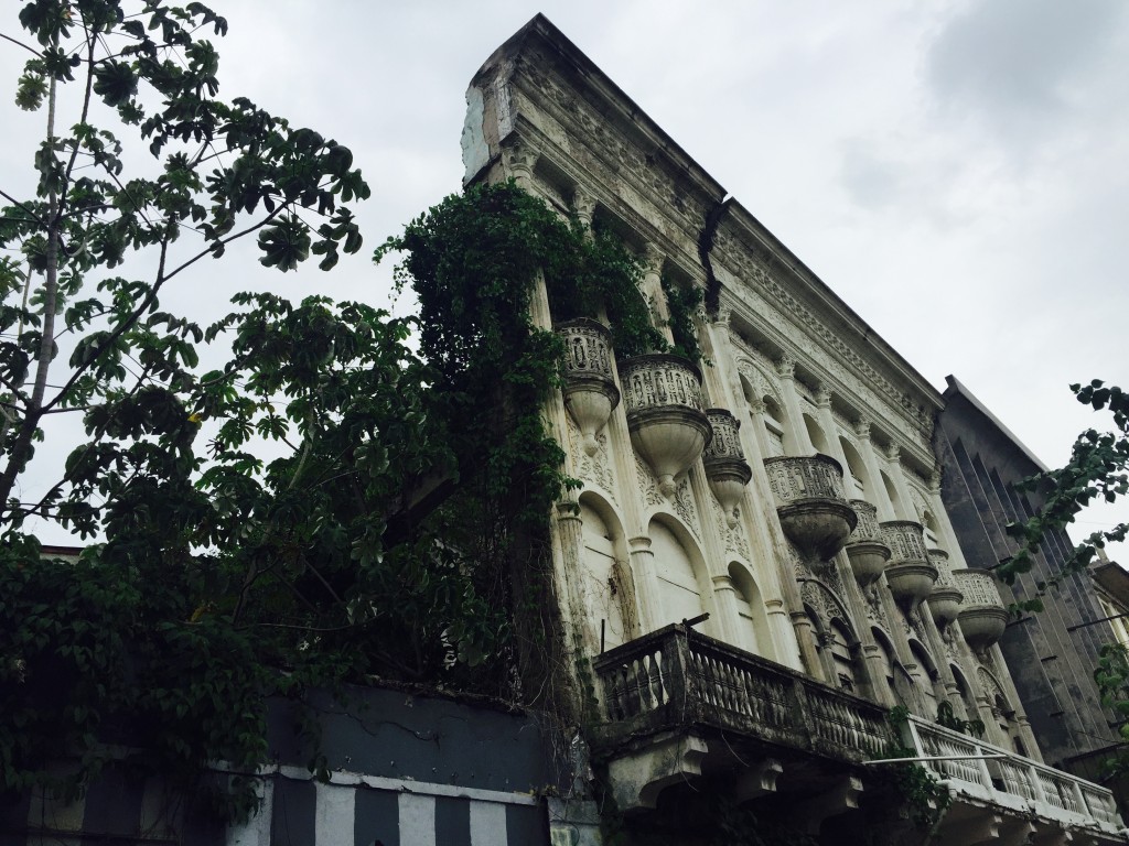 My favorite abandoned building near Casco. The growing trees and foliage inside reminds me of a scene from Planet of the Apes. What do you think?