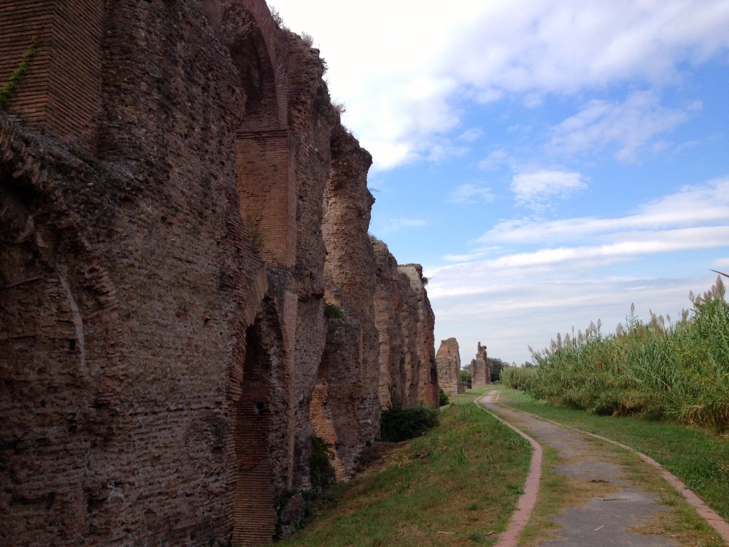 Aqueducts, ancient and crumbling