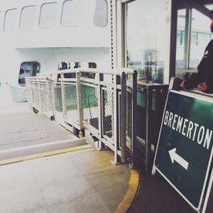 Taking the Bremerton Ferry to the sticks!