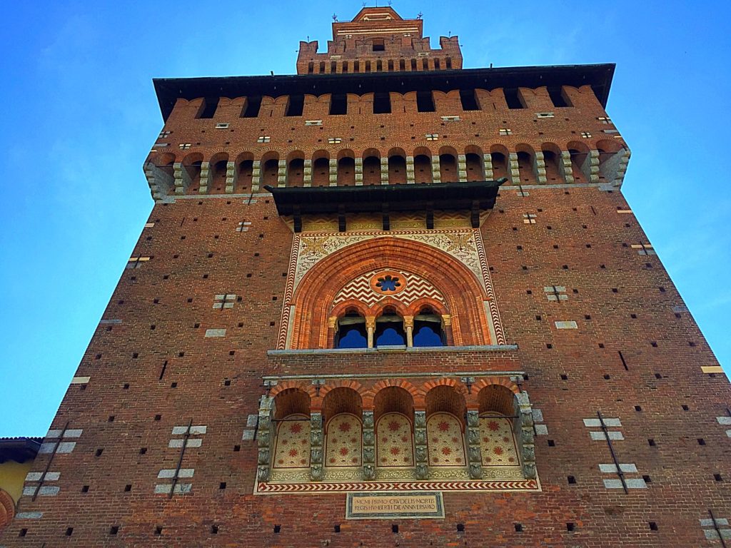 Sforza Castle in Milano